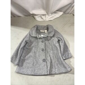 First Impressions Infant Pea Coat Jacket Gray Button Up 18 Months Months Macy's